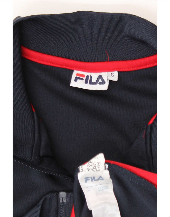 Fila Mens Graphic tréningruha felső kabát kis tarka színes Colourblock