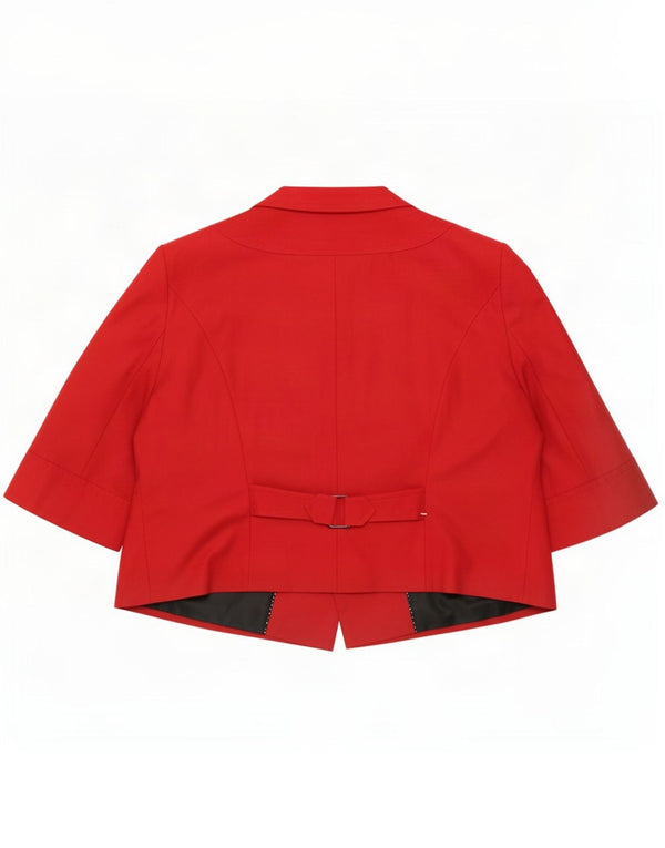 Marks & Spencer Damen Autograph Kurzarm-Bolerojacke UK 22 3XL Rot
