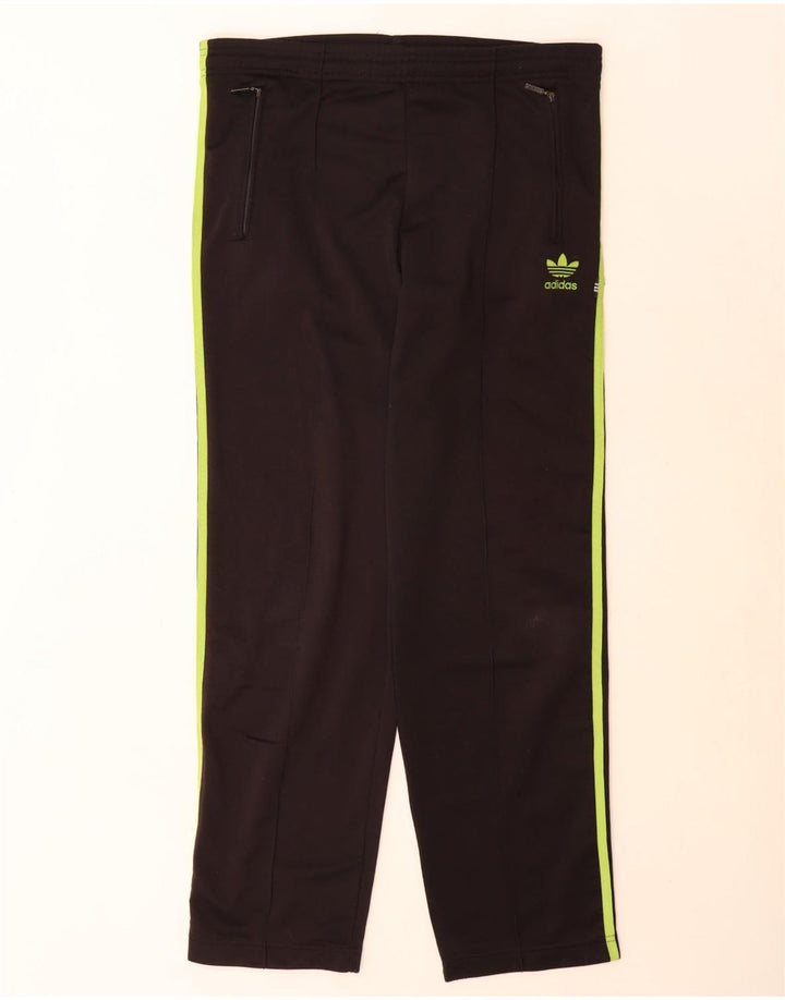 Adidas Boys Tracksuit Trousers 13-14 Years  Black Polyester