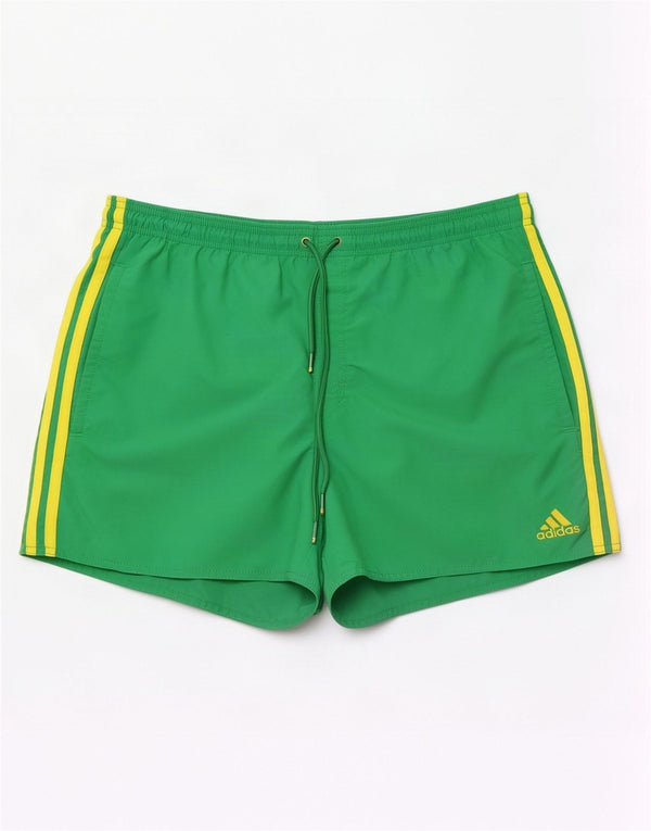 Adidas Mens Sport Shorts Large Green Nylon