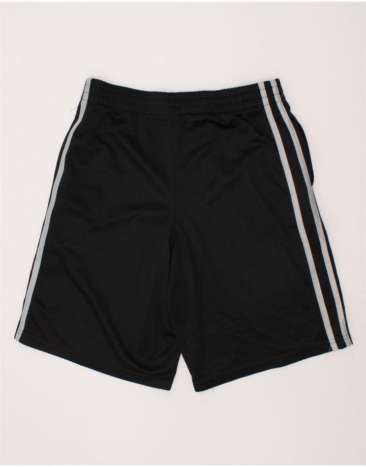 CHAMPION Boys Sport Shorts 10-11 Years  Black Polyester Vintage Champion and Second-Hand Champion from Messina Hembry 