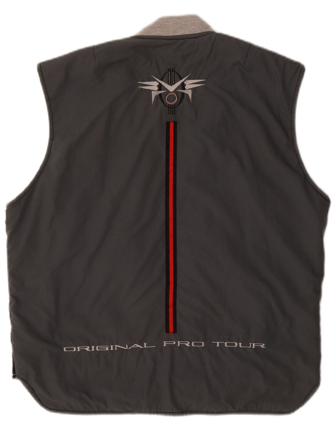 Lotto Herre Graphic Reversible Gilet UK 40 Large Black Polyester