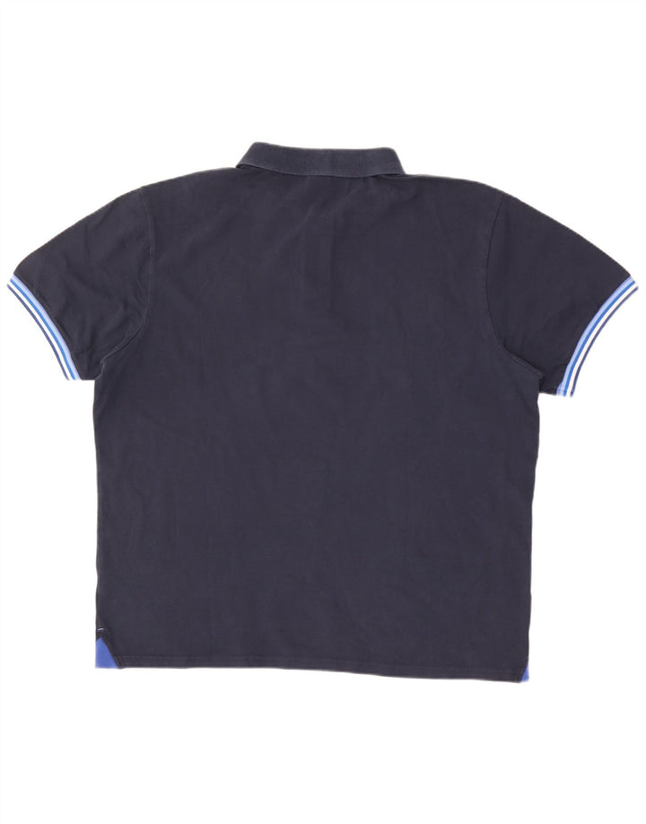North Sails Mens Polo Shirt 2XL Navy Blue Cotton
