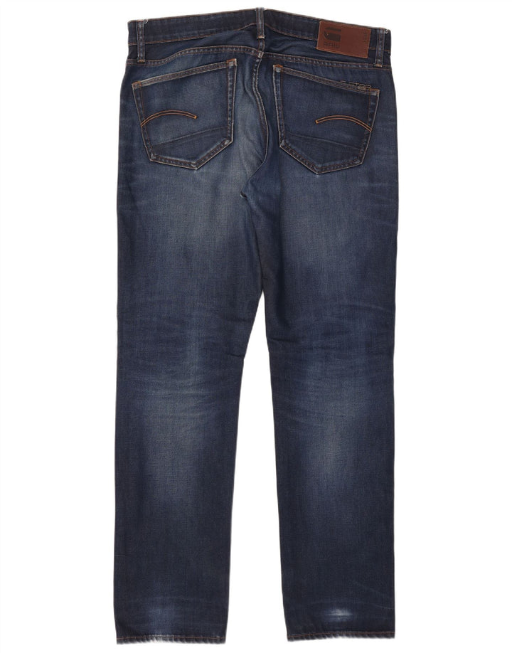 G-Star Slim Jeans til mænd W38 L34 Marineblå bomuld