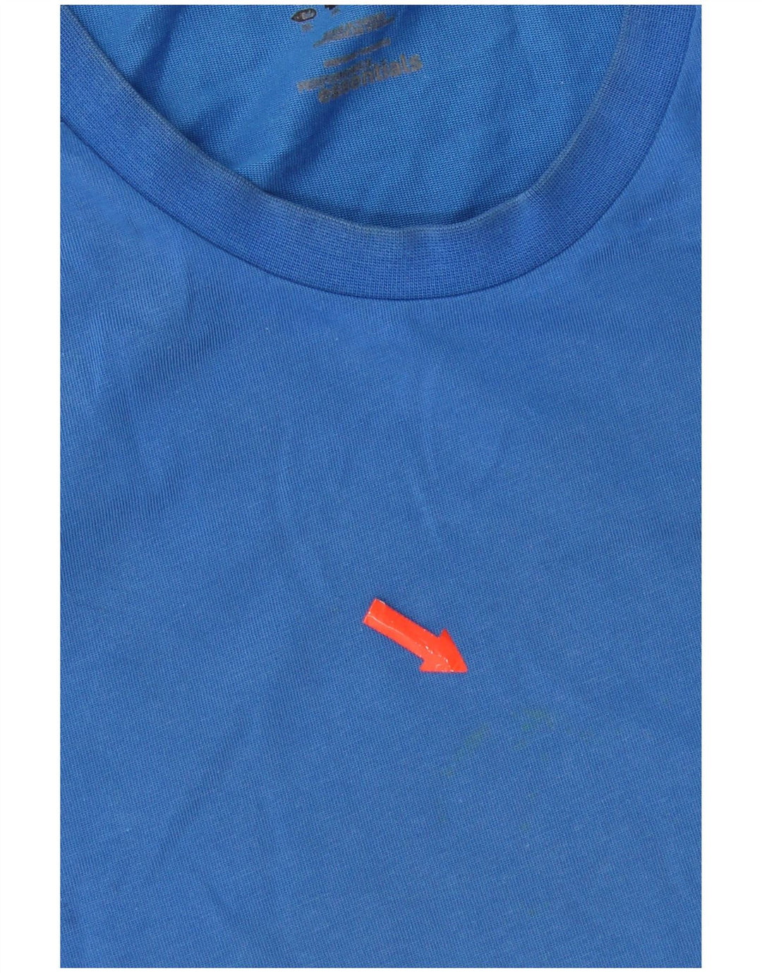 Adidas Mens T-Shirt Top XL Blue Cotton