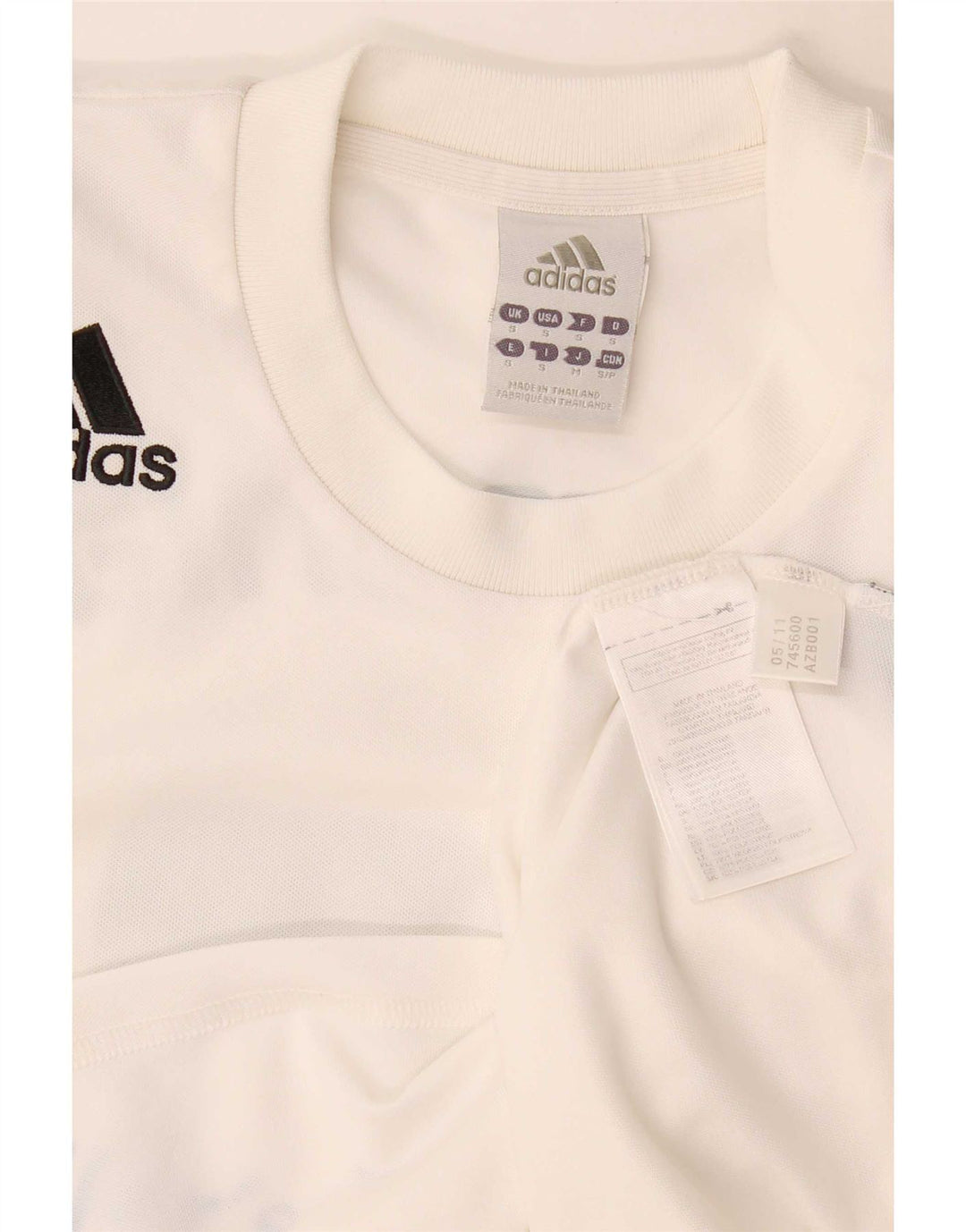 Мужская футболка Adidas с рисунком, маленький белый полиэстер