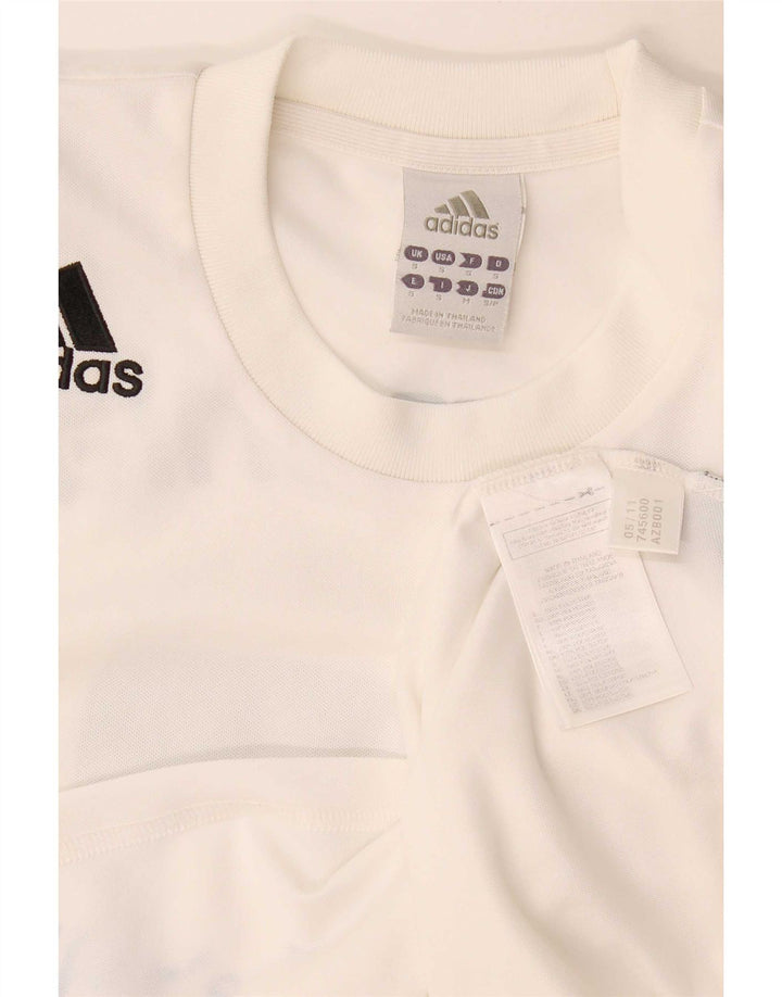 Мужская футболка Adidas с рисунком, маленький белый полиэстер