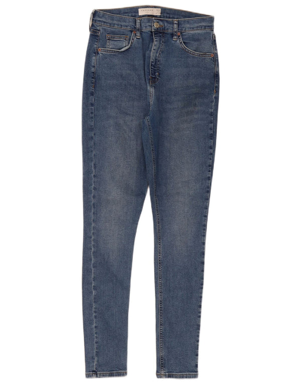 Topshop Jeans skinny Jamie da donna UK 12 Medio W30 L34 Cotone blu