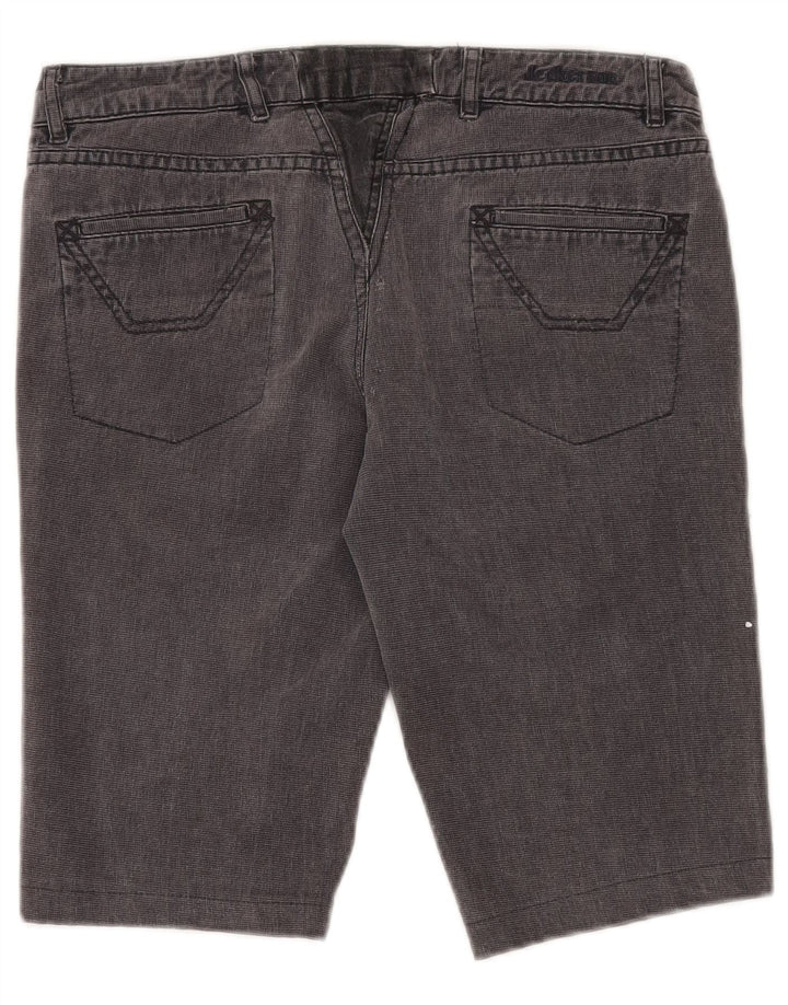 JECKERSON Mens Chino Shorts W29 Medium Black Cotton
