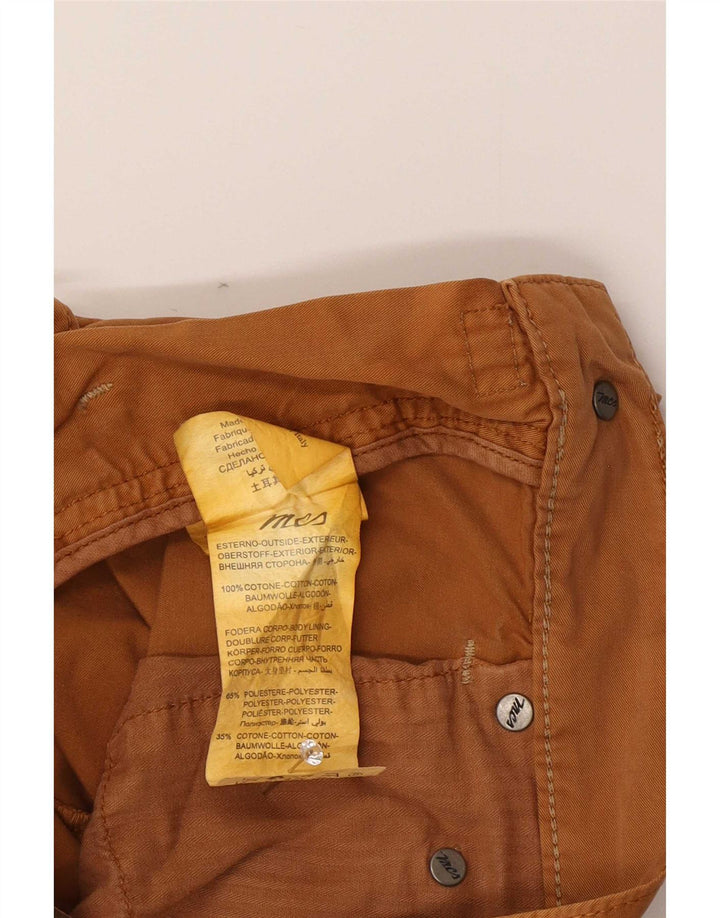 Marlboro Classics Mens Regular Straight Casual Trousers W30 L34 Brown