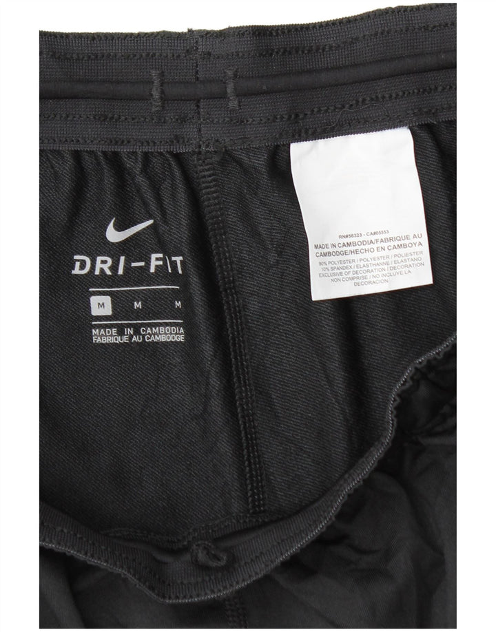 Nike Mens Dri Fit Tracksuit Trousers Medium  Black Polyester