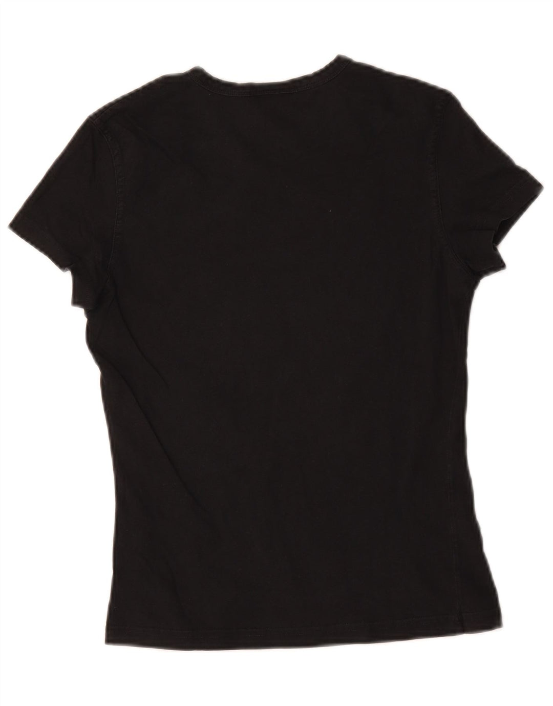 Reebok Dame T-Shirt Top UK 12 Medium Sort