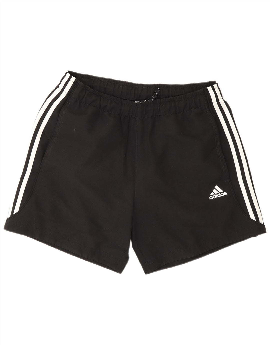 Adidas Mens Regular Fit Sport Shorts Medium Black Polyester Sports