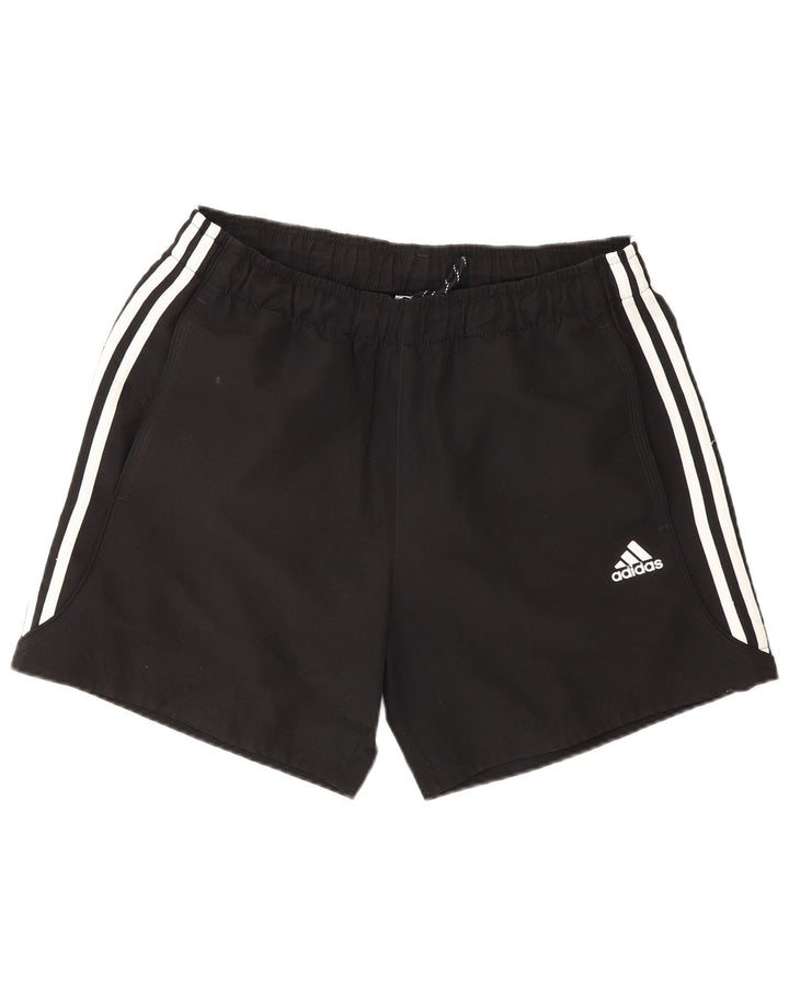 Adidas Mens Regular Fit Sport Shorts Medium Black Polyester Sports