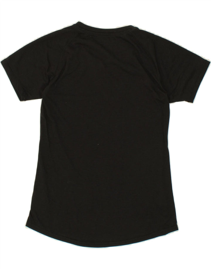 PUMA Womens T-Shirt Top UK 8 Small Black Vintage Puma and Second-Hand Puma from Messina Hembry 