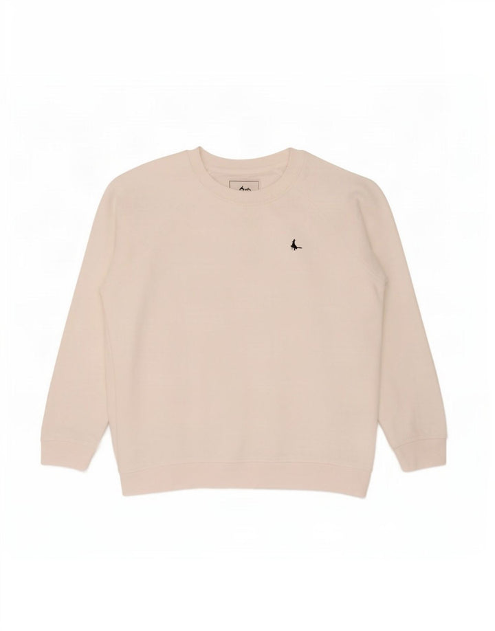Jack Wills Womens Sweatshirt Jumper UK 10 Small White Cotton
