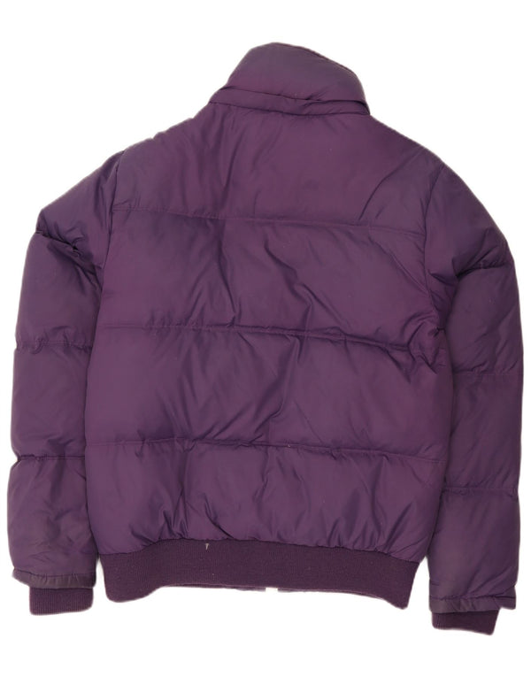 Scotch & Soda Chaqueta acolchada para mujer UK 44 Mediana Púrpura Nylon