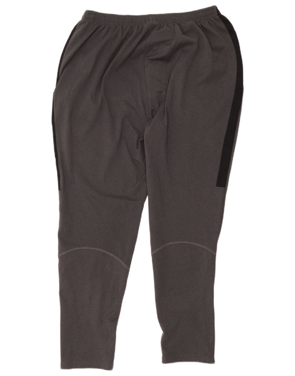 Pantaloni da tuta Nike Dri Fit da donna UK 18 XL Poliestere color block grigio