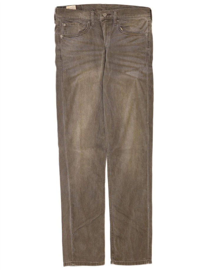Levi's Herren 511 Slim Jeans W32 L34 Graue Baumwolle
