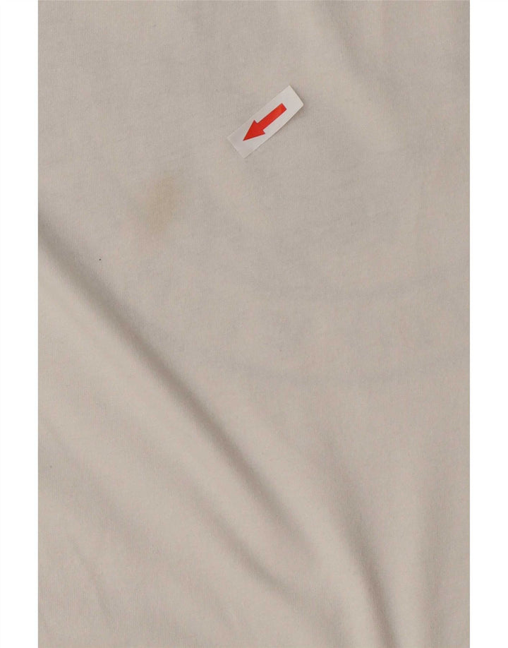True Religion Mens Graphic T-Shirt Top XL White Cotton