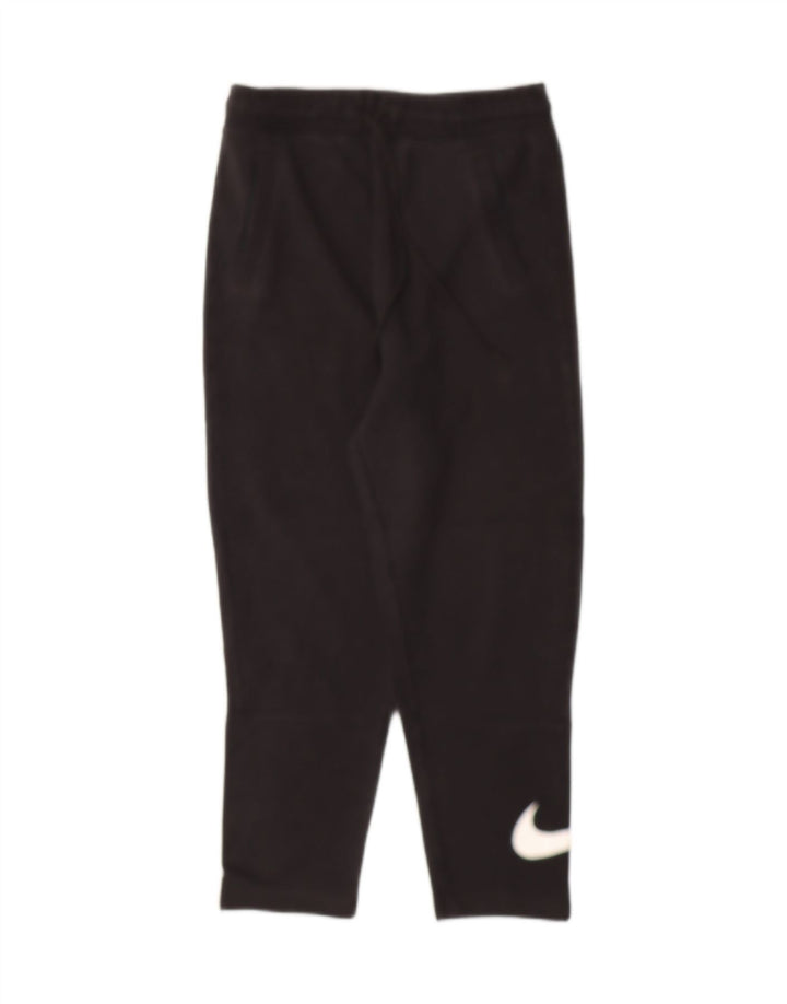 NIKE Mens Crop Graphic Tracksuit Trousers Small  Black Cotton Vintage Nike and Second-Hand Nike from Messina Hembry 