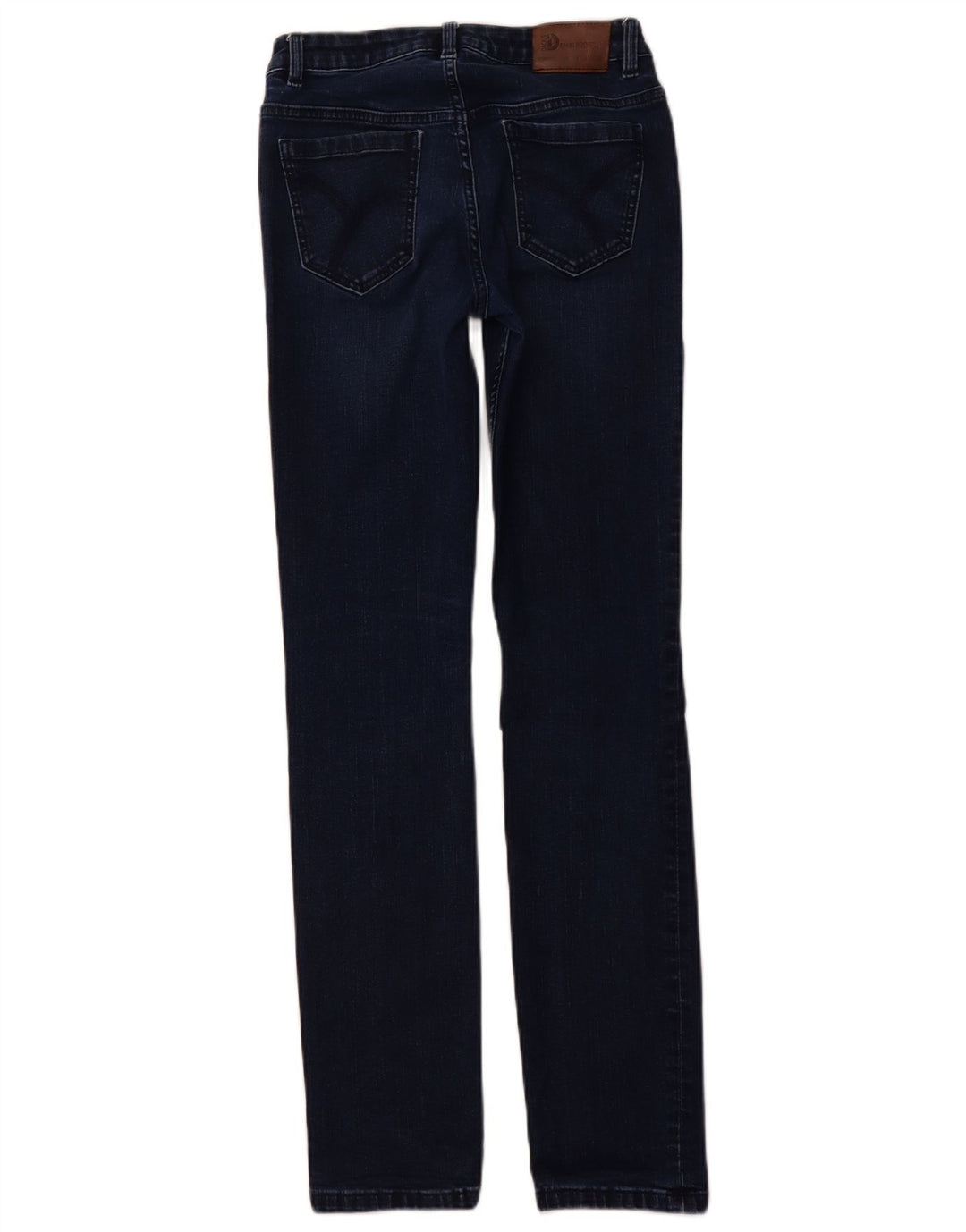 DACK'S Womens Regular Fit Skinny Jeans IT 42 Medium W28 L30 Navy Blue