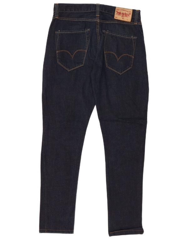 Женские джинсы скинни Levi's W30 L28 Темно-синие, хлопок