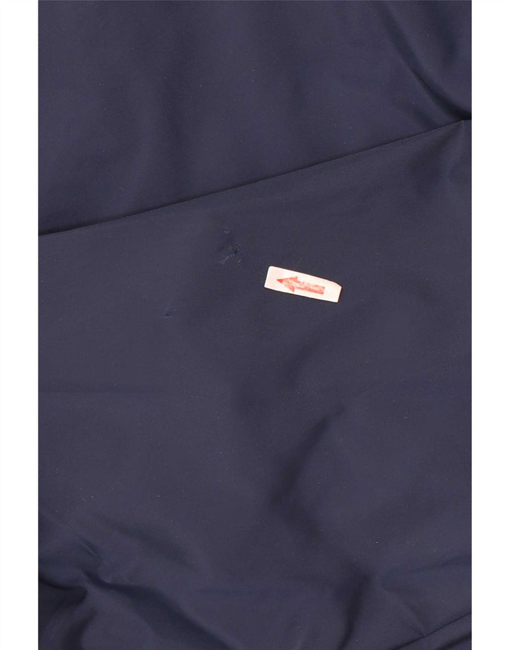 Nike Mens Rain Jacket UK 38 Medium Navy Blue Nylon