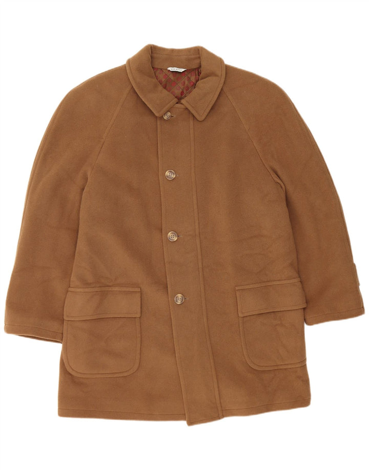 Cappotto da uomo Tadon UK 38 Lana marrone medio