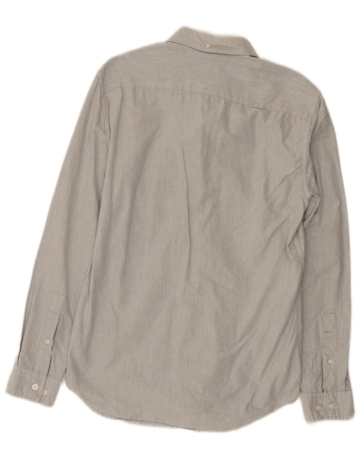 Jack Wills Mens Slim Fit Shirt XS Grey Cotton