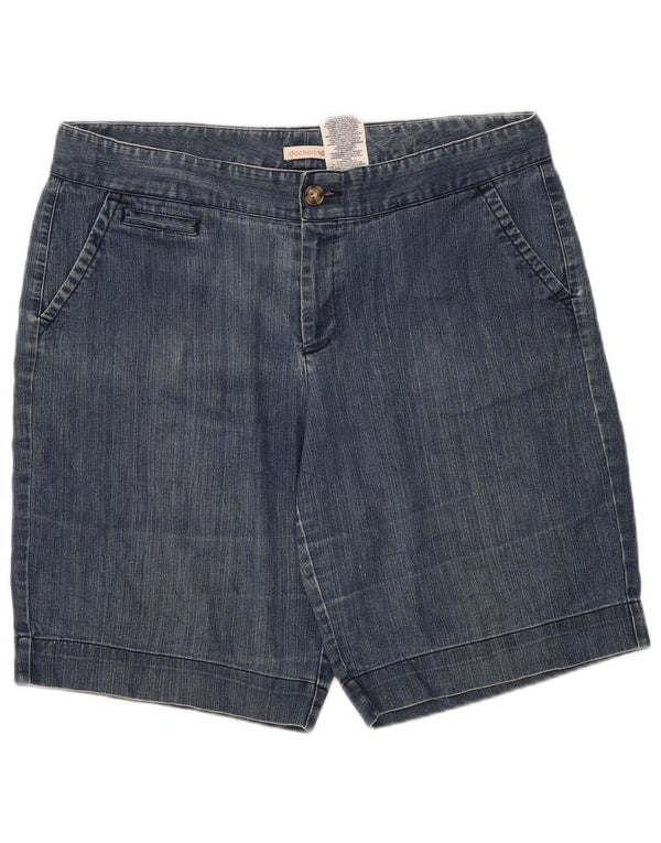 Dockers Damen Jeansshorts US 14 XL W36 Blaue Baumwolle