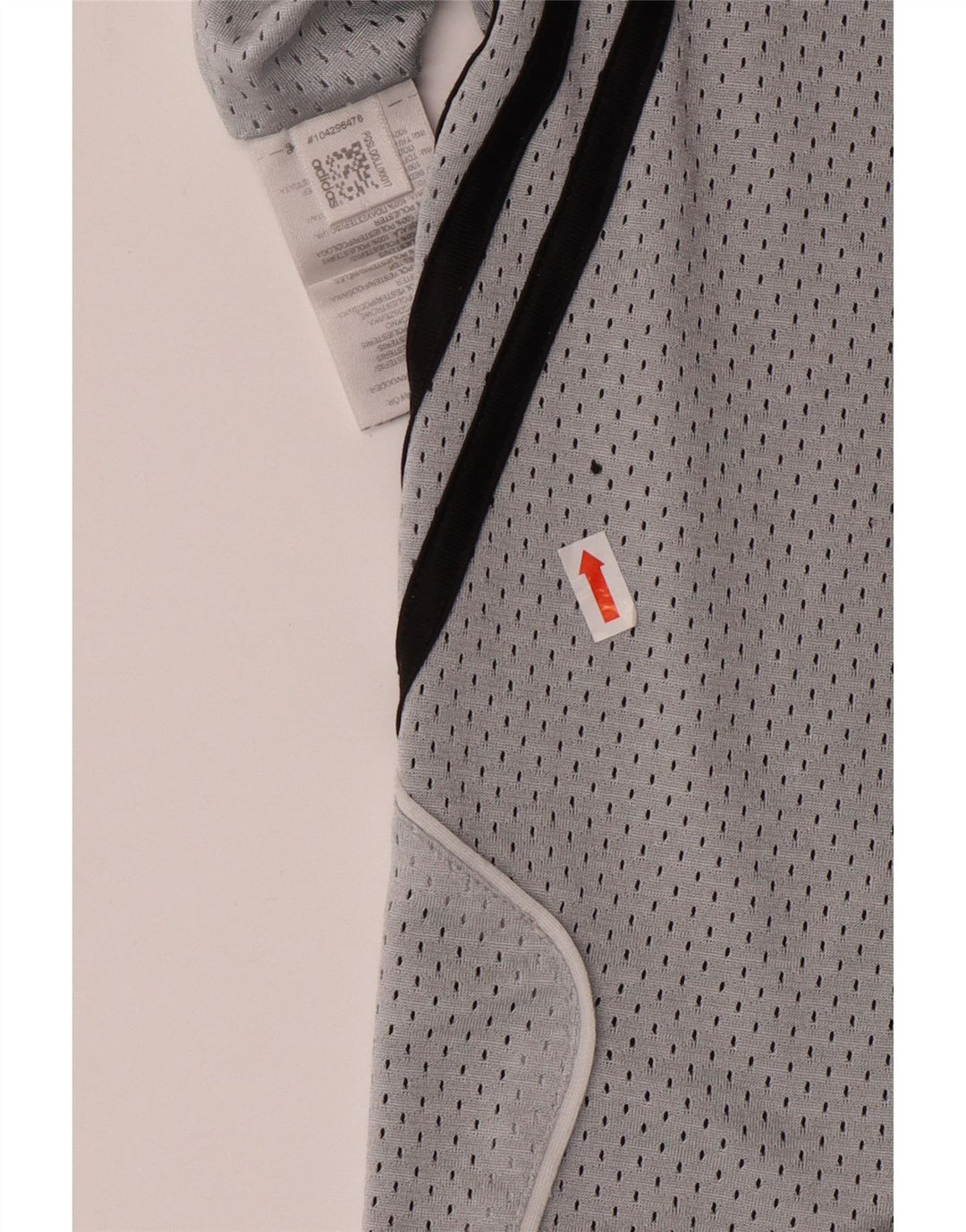 ADIDAS Boys Sport Shorts 13-14 Years  Grey Polyester