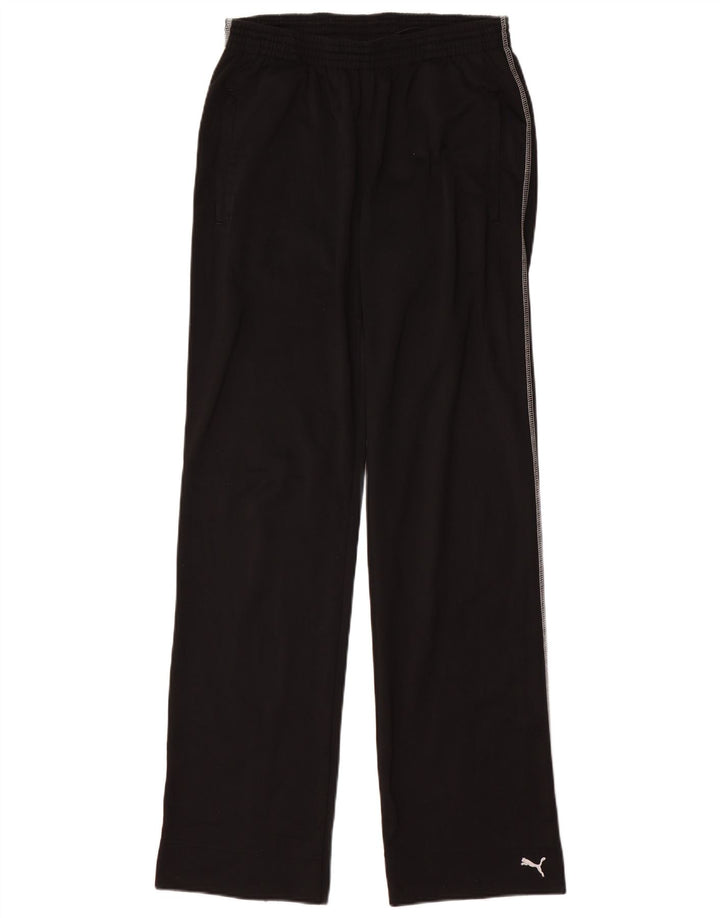PUMA Womens Tracksuit Trousers UK 12 Medium Black Polyester