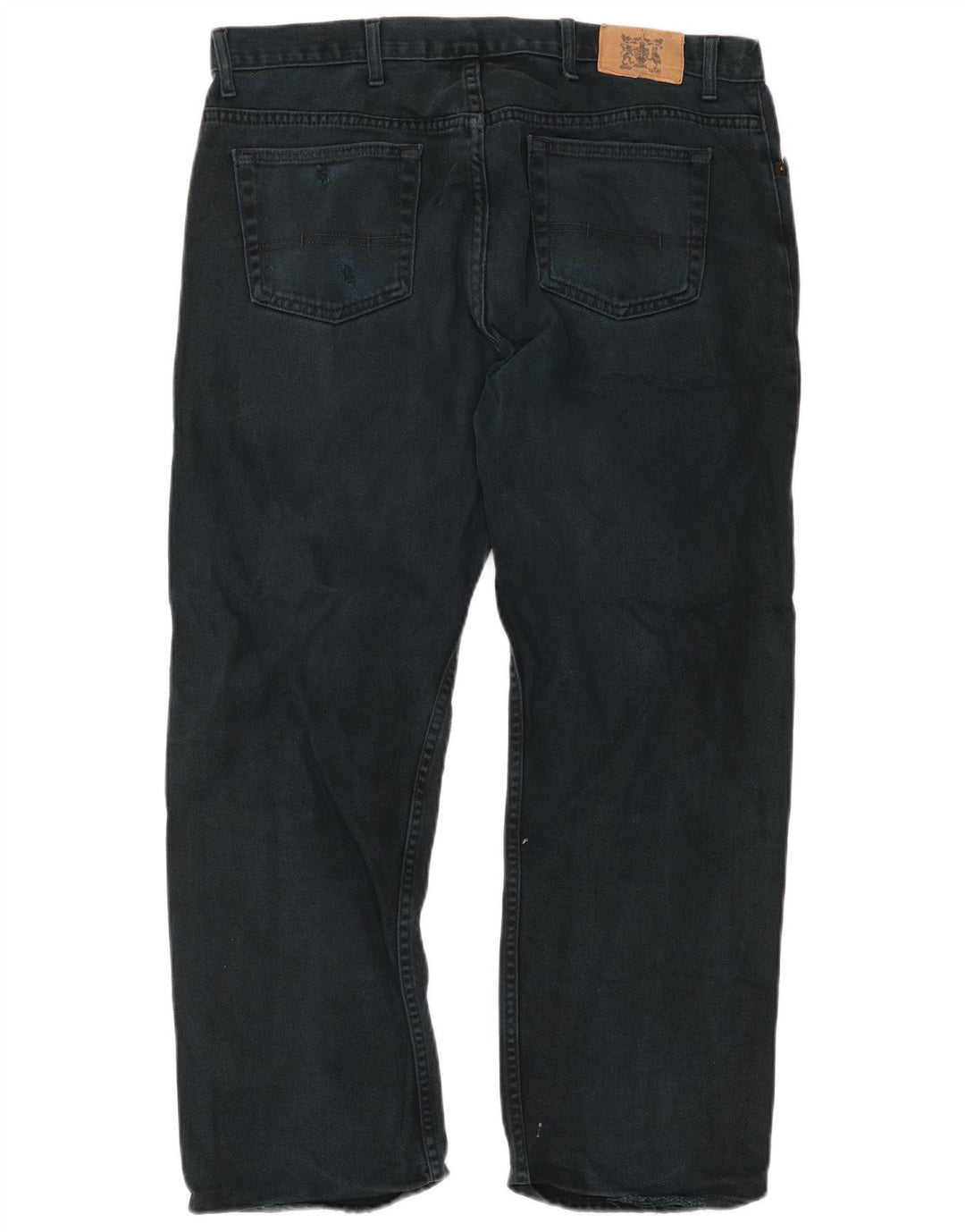 Marks & Spencer Mens Straight Jeans W38 L29 Black Cotton