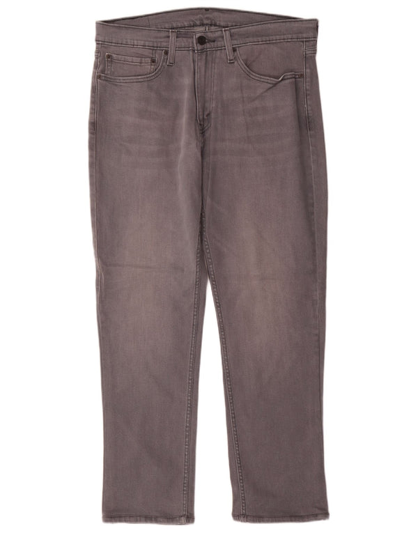 Levi's Mens Slim Jeans W34 L30 szürke pamut