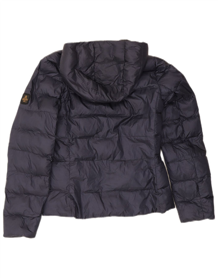 Giacca imbottita con cappuccio da donna Refrigiwear IT 40 Small Blu Navy