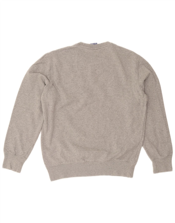 Felpa grafica da uomo Champion Jumper XL in cotone grigio