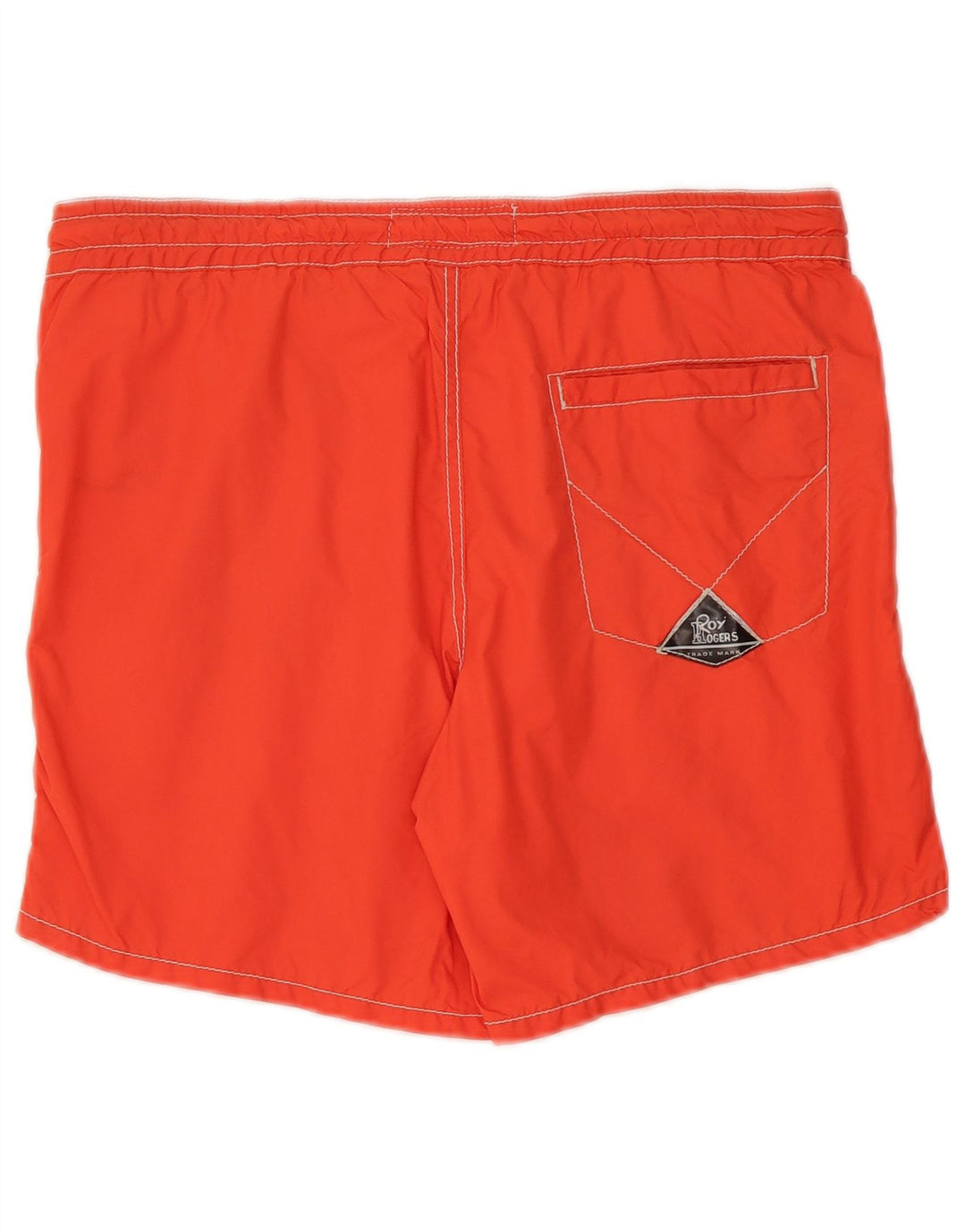 Pantaloncini da bagno da uomo Roy Rogers rosso medio in poliammide