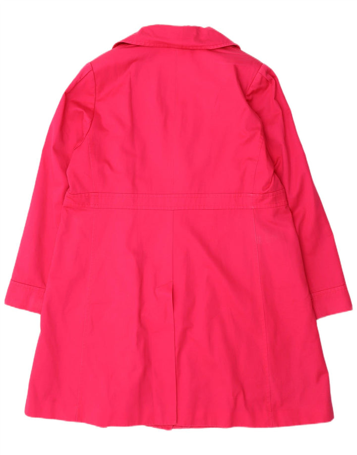 Marks & Spencer Womens Trench Coat UK 20 2XL Pink Cotton