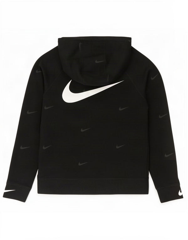 Nike Boys Graphic Standard Fit Hættetrøje med lynlås 13-14 år XL Sort