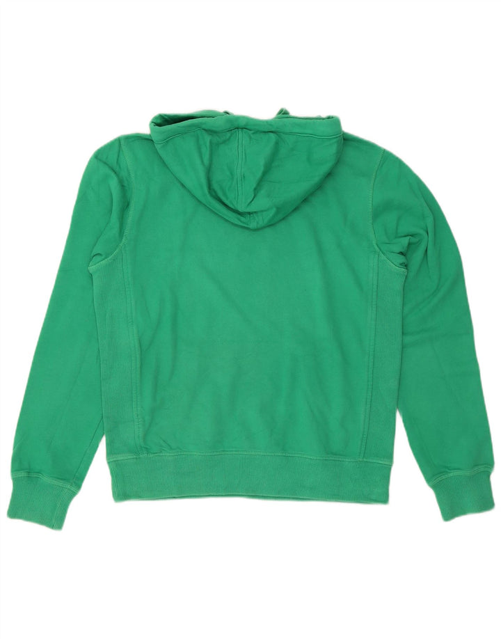 Converse Mens Graphic Hoodie Jumper Medium Green Cotton