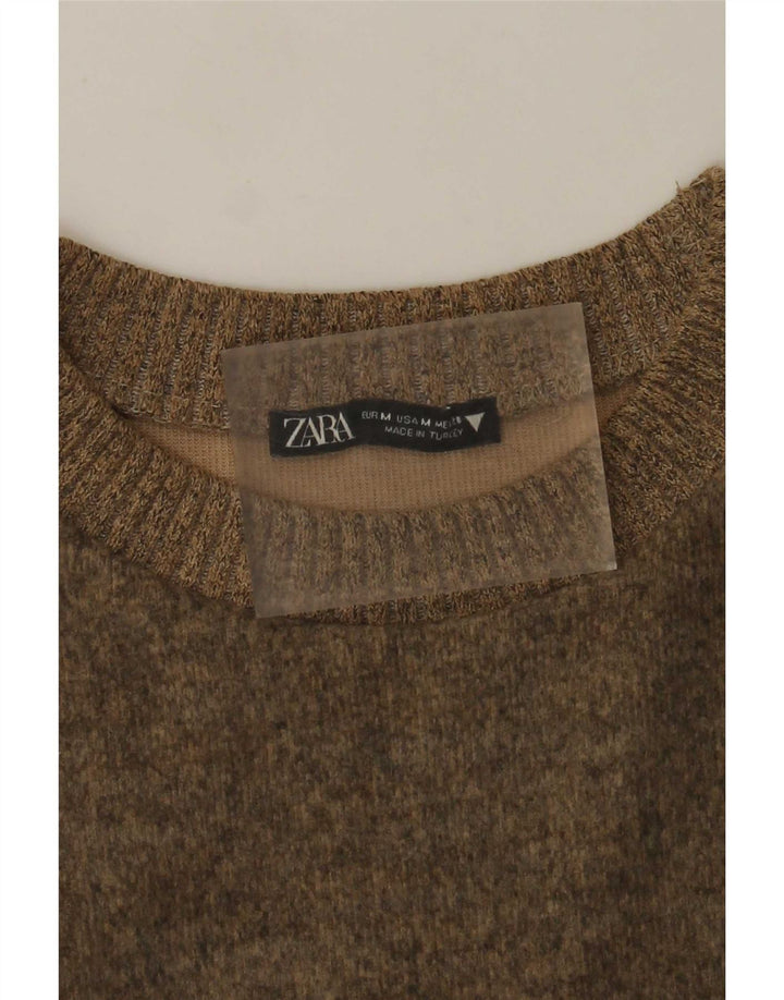 Bluzka damska Zara Top UK 14 Medium Brown Flecked