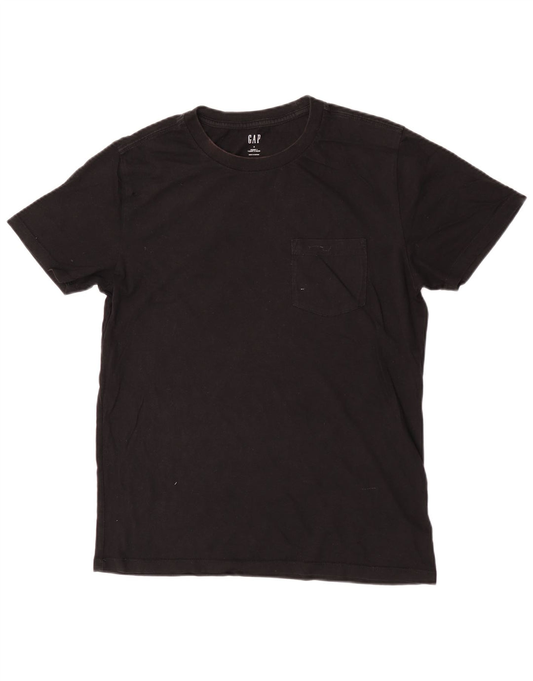 Camiseta Gap Hombre Top Small Algodón Negro