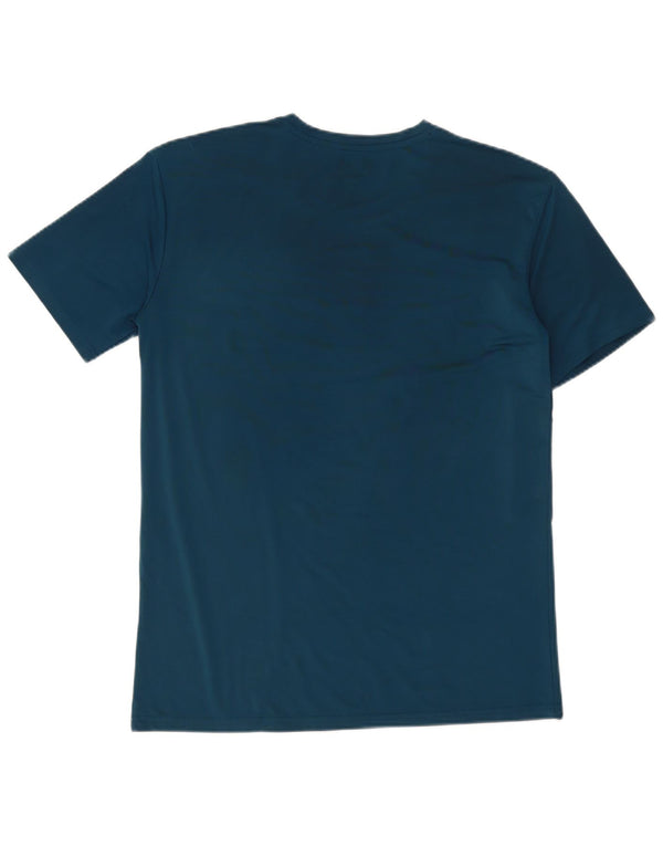 Adidas Herre Grafisk T-Shirt Top XL Blå Sports
