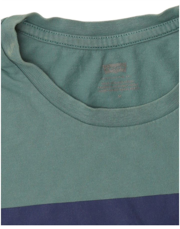 Levi's Mens Graphic T-Shirt Top Medium Green