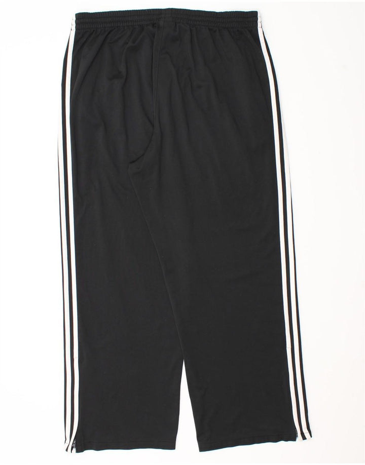 Adidas Męski pełny dres, duży, czarny poliester