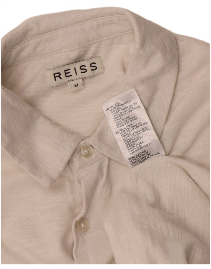 Reiss herreskjorte medium hvid bomuld