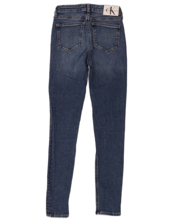 Vaqueros pitillo para mujer Calvin Klein W25 L30 azul