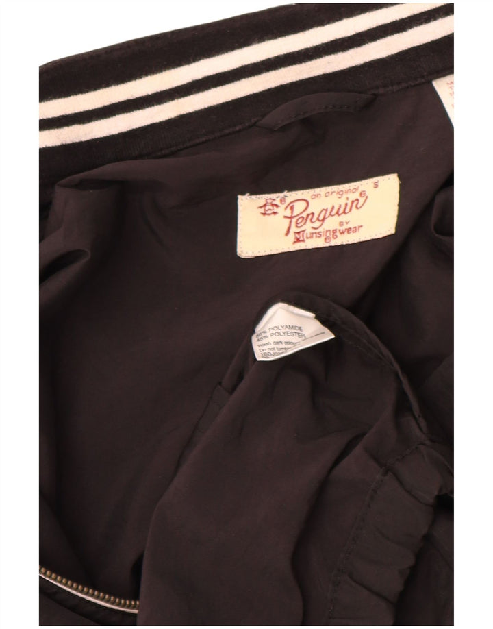 PENGUIN Giubbotto bomber da uomo UK 36 Small Nero Poliammide