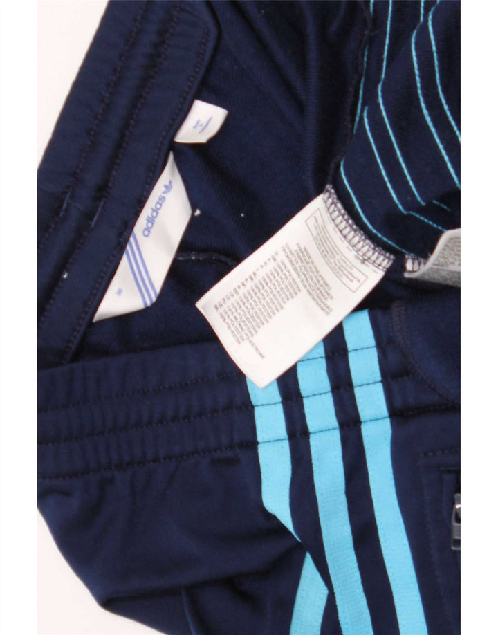 Adidas Pantalon de survêtement pour femme EU 36 Small Bleu marine Polyester
